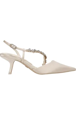 Sam Edelman Bonnie Kitten Heel Embellished Slingback Court Shoes