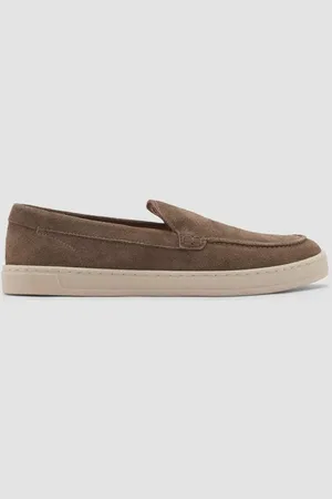 MANGO Easy Suede Loafers