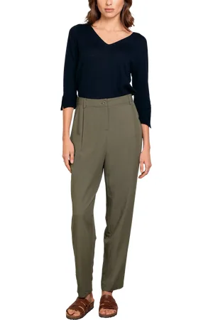 CELTIC & CO. Casual Tapered Trousers