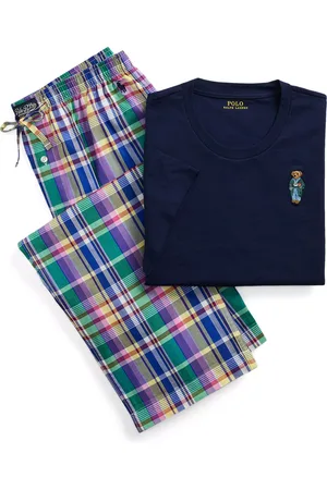 Ralph Lauren Polo Polo Bear Check Pyjamas