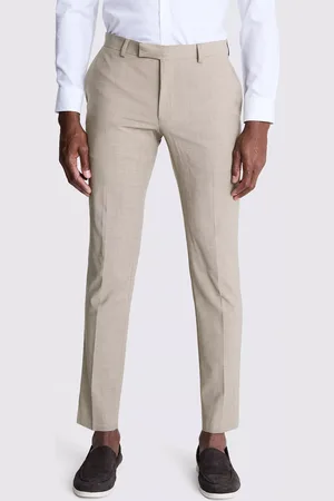 Moss X DKNY Slim Fit Wool Blend Suit Trousers