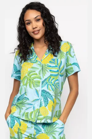 Cyberjammies Paige Pineapple Pyjama Shirt