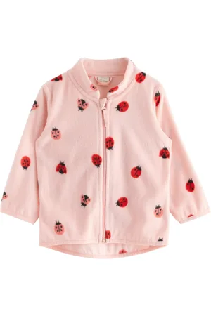 Lindex Baby Outdoor Zip-Up Ladybird Fleece Jacket
