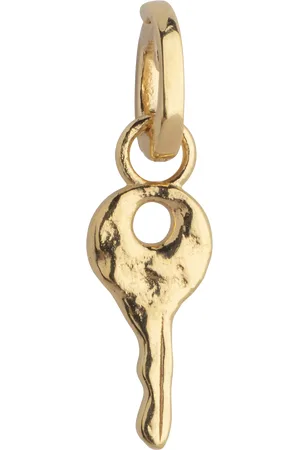 Enamel Magic Key Charm, Gold