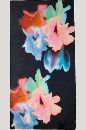 Jigsaw Dreamy Floral Pure Silk Shawl