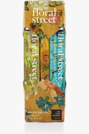 Floral Street X Van Gogh Museum Sunflower Pop and Sweet Almond Blossom Travel Duo Fragrance Gift Set