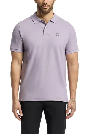 Bunny Pima Cotton Regular Fit Short Sleeve Pique Polo Shirt