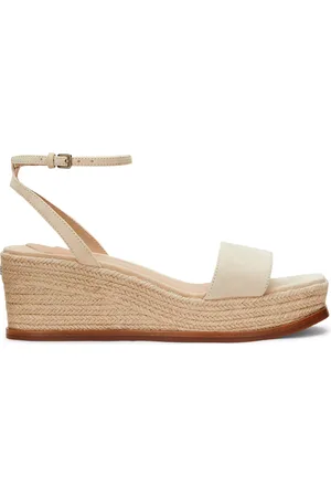 Ralph Lauren Lauren Leona Suede Platform Heeled Espadrilles