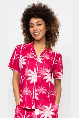 Cyberjammies Kayla Palm Print Pyjama Shirt