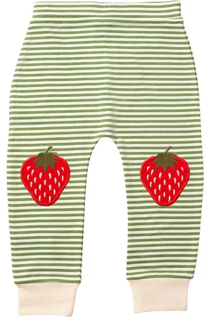 Little Green Radicals Baby Strawberry Patch Pure Organic Cotton Joggers