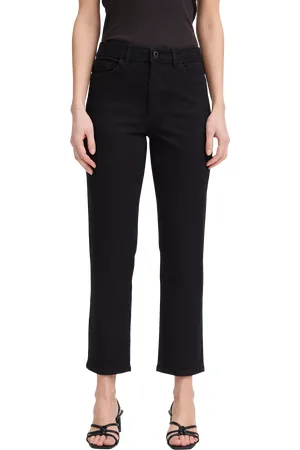 Ichi Twiggy Raven Straight Leg Jeans