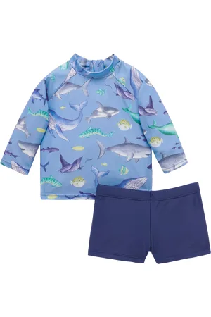 Purebaby BabySea Life Long Sleeve Rashie Set