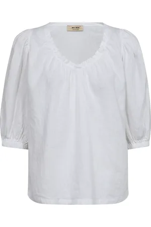 Mos Mosh Taissa Linen Short Sleeve Blouse