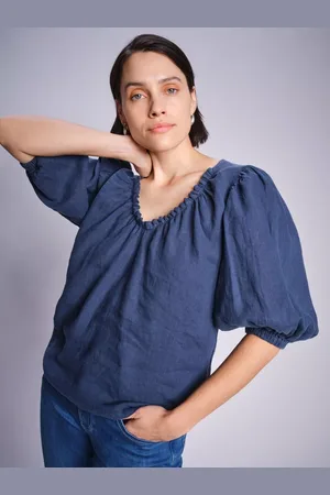 Mos Mosh Taissa Linen Short Sleeve Blouse