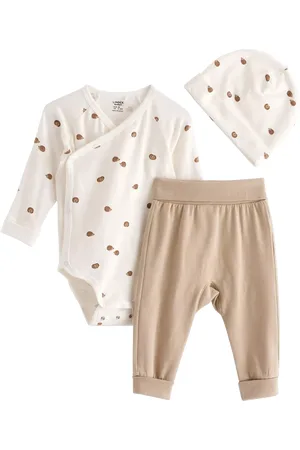 Lindex Baby Hedgehog Bodysuit, Leggings and Hat Set