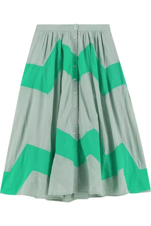 Leon & Harper Jerem Chevron Stripe Maxi Skirt