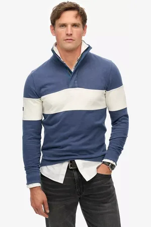 Superdry Cotton Classic Rugby Henley Top