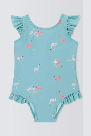 John Lewis Baby Flamingo Swimsuit