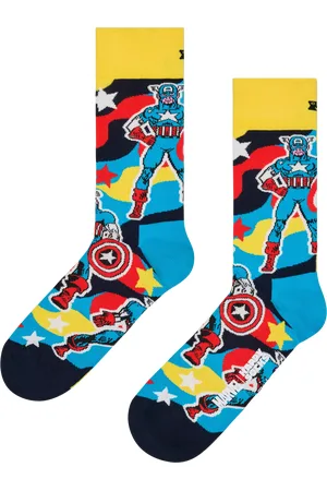 Happy Socks Captain America Socks, Multi