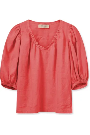 Mos Mosh Taissa Linen Short Sleeve Blouse