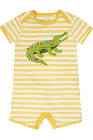 Frugi Baby Rue Organic Cotton Applique Romper