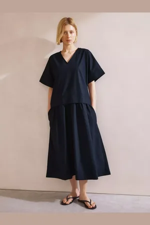 Albaray Drop Waist Pure Organic Cotton Dress