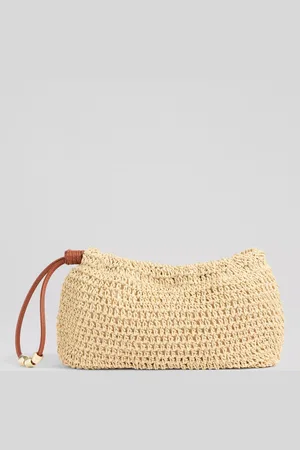 L.K. Bennett Isita Paper Braided Clutch Bag