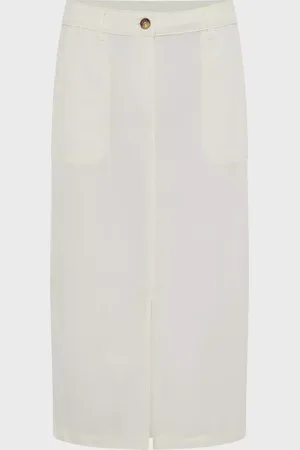 Gerard Darel Victoria Slit Midi Skirt