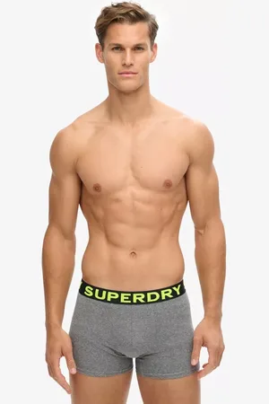 Superdry Stretch Cotton Boxers, Pack of 3