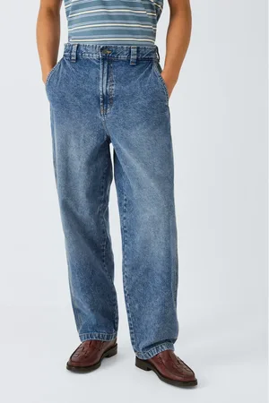 Dickies Madison Baggy Fit Jeans, Rinsed Blue W/Fade