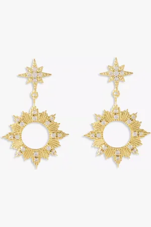 Wanderlust + Co Sunseeker Drop Earrings