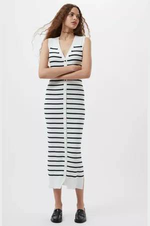 French Connection Nadina Stripe Knit Dress