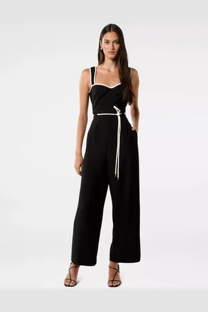 Forever New Rosalind Contrast Tipped Jumpsuit