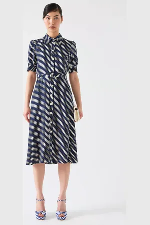 L.K. Bennett Valerie Stripe Shirt Dress