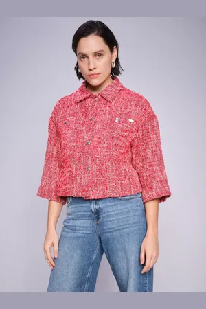 Mos Mosh Penn Mino Boucle Wide Sleeve Jacket