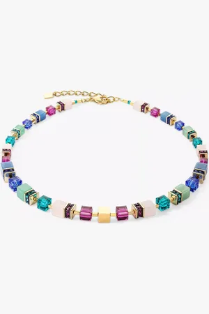 COEUR DE LION Gemstone Cube Necklace