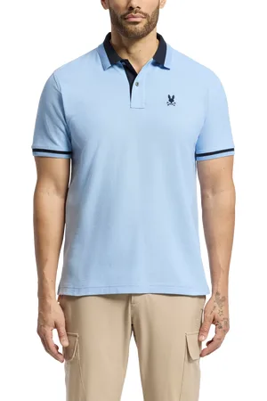 Bunny Newman Cotton Regular Fit Pique Polo Shirt