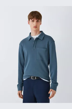 Kin Modern Collar Knit Sweatshirt