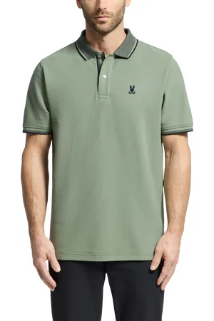 Bunny Evandale Cotton Regular Fit Short Sleeve Polo Shirt