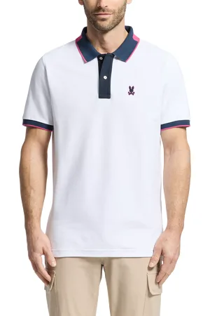 Bunny Hatcher Cotton Regular Fit Short Sleeve Pique Polo Shirt