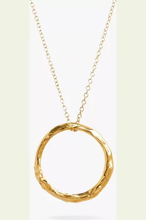 Deborah Blyth Artemis Circle Pendant Necklace