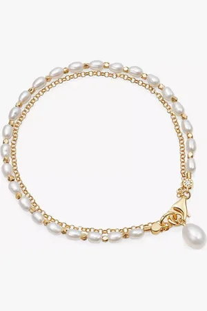 ASTLEY CLARKE Beaded Pearl Layered Bracelet