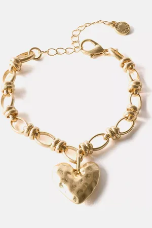 mint&berry Heart Charm Bracelet