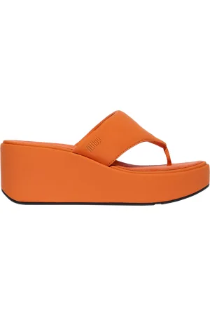 FitFlop PLATFFORMS Wedge Toe-Post Sandals