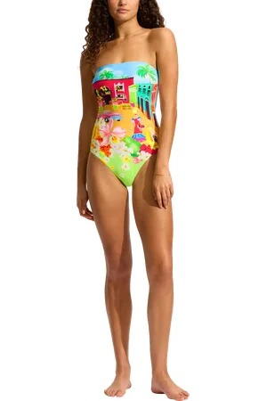 Seafolly Cuba Bandeau Swimsuit