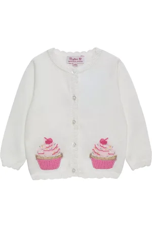 FrenchTrotters Baby Cotton Cupcake Cardigan