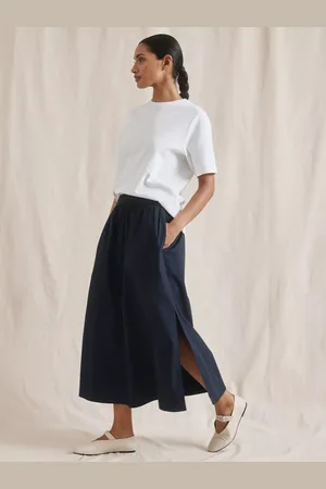 Albaray Side Slit Maxi Skirt