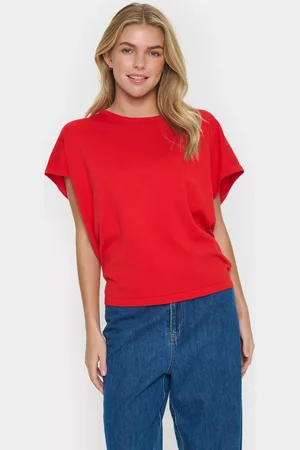 Saint Tropez Mila Short Sleeve Jumper