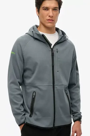 Superdry Tech Logo Loose Zip Hoodie