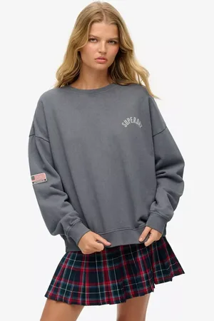 Superdry Athletic Essentials Printed Crew Sweatshirt